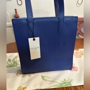 Ted Baker London, mini blue the icon tote